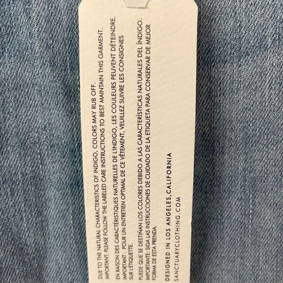 NWT Sanctuary Modern Straight Crop Jeans Size 29 - Picture 3 of 9
